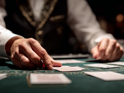 Bàn Lightning Baccarat với hiệu ứng điện tại Evolution